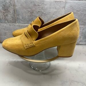 Gold Nordstrom loafers size 10